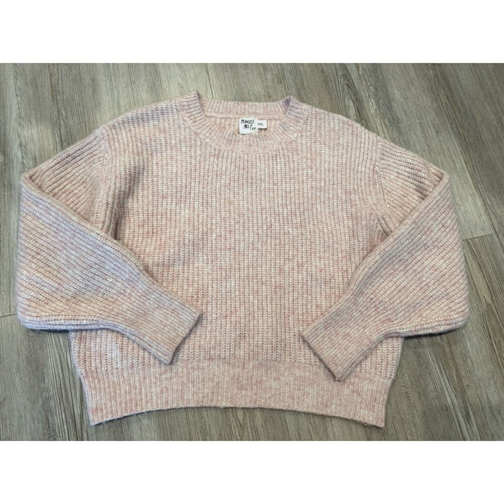 Princess Polly Pink Marled Knit Sweater M/L